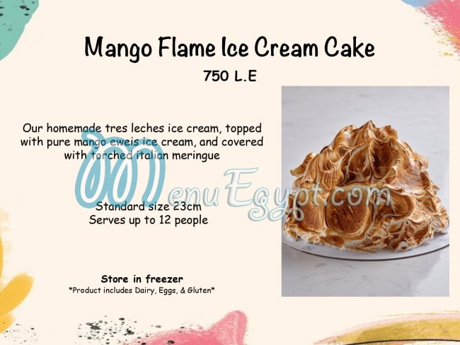 KBs Cake Studio menu Egypt 12