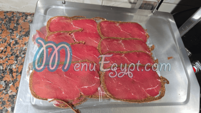 Konna menu Egypt 3