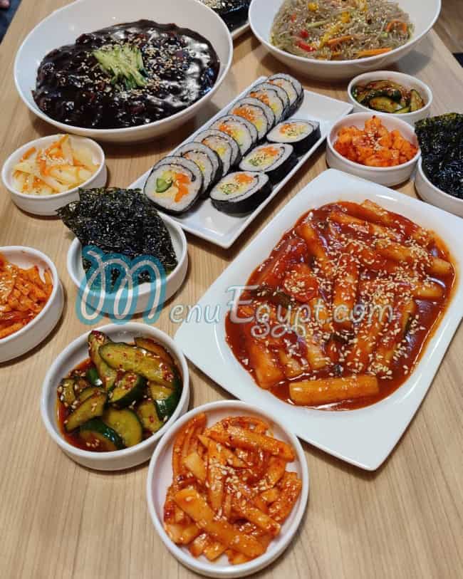 Korean Food online menu