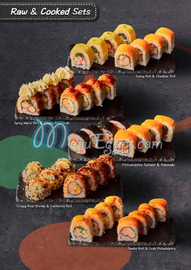 L Sushi menu Egypt