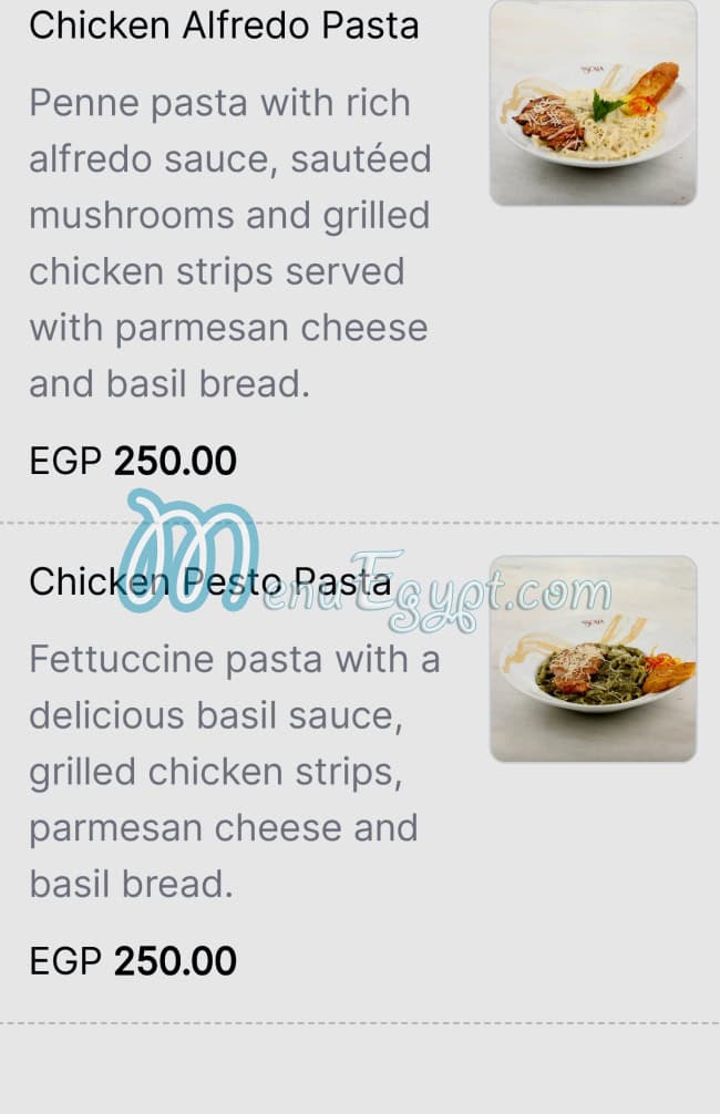 La Scala menu Egypt 6