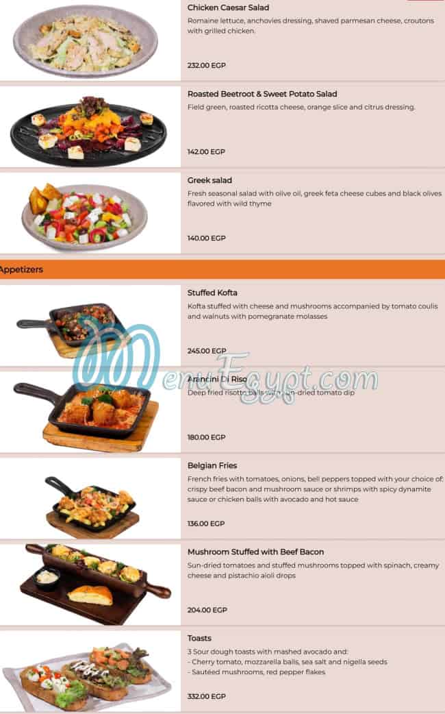 Latino Cafe online menu