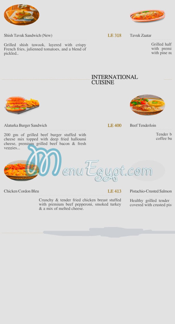 Mado menu Egypt 6
