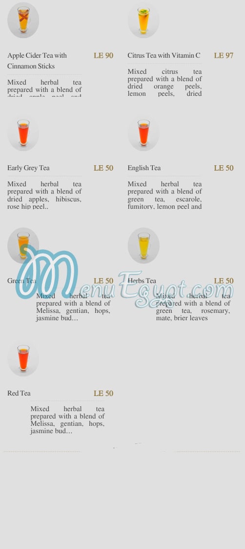 Mado menu Egypt 9