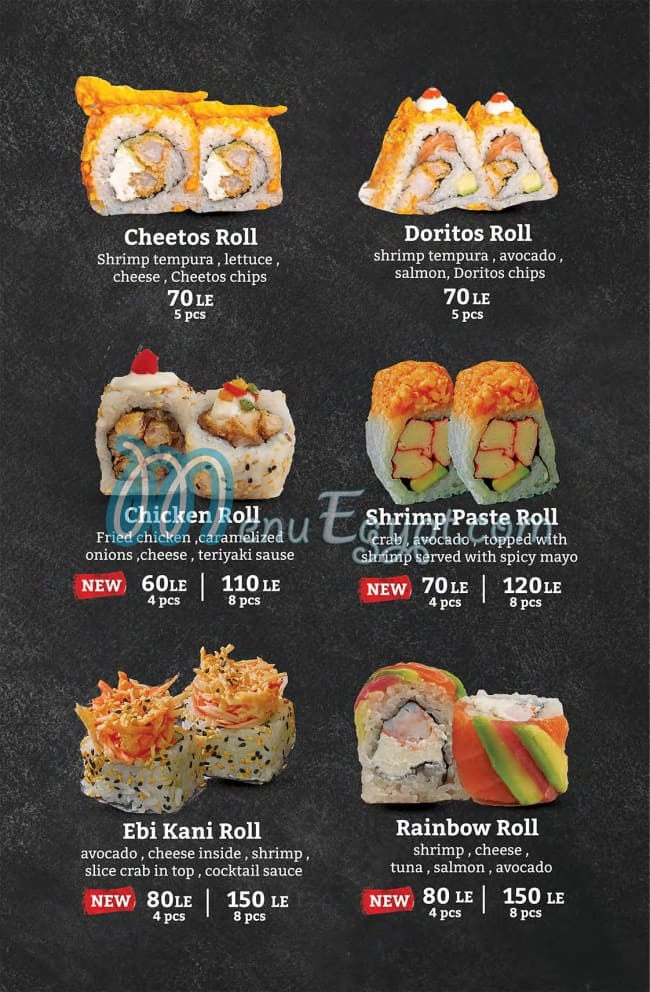 Maguro Sushi menu Egypt 5