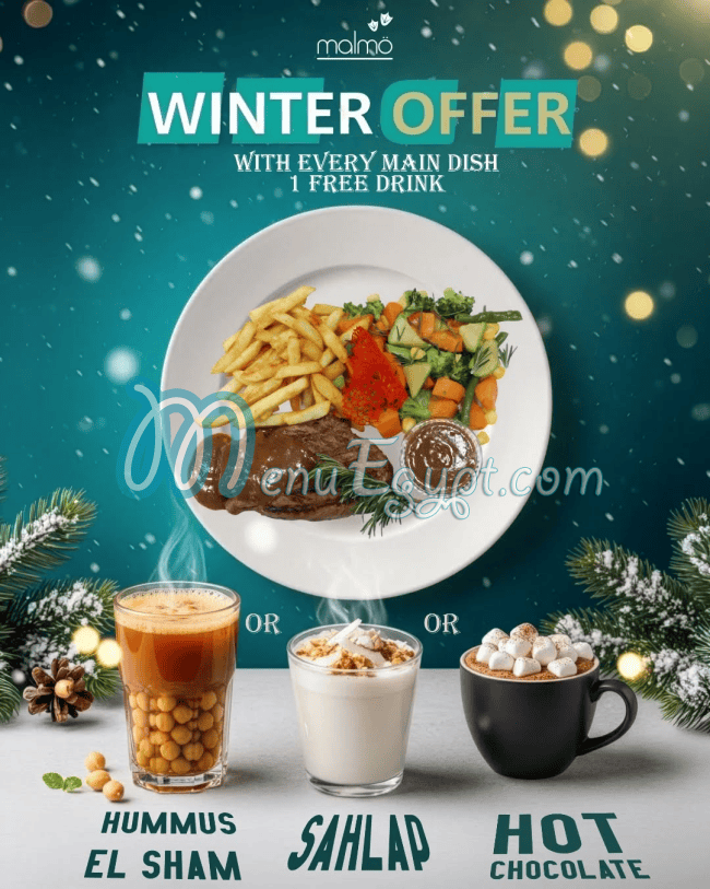 malmo restaurant menu Egypt