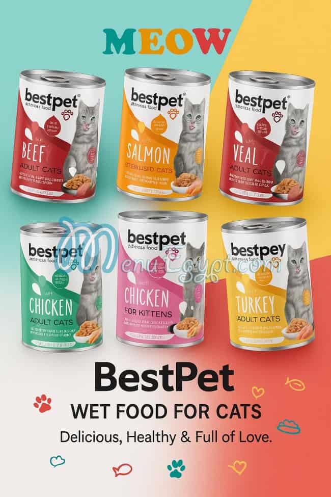 منيو مياو بيت شوب