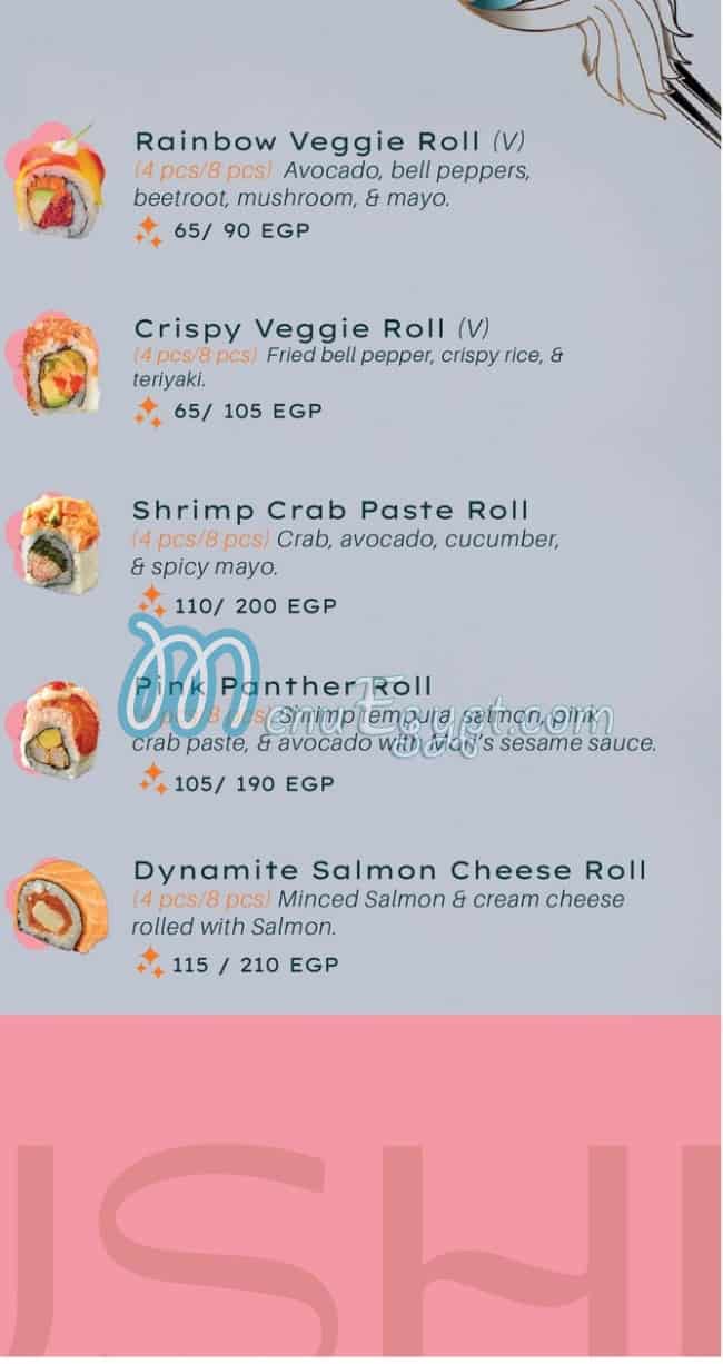 Mori Sushi online menu