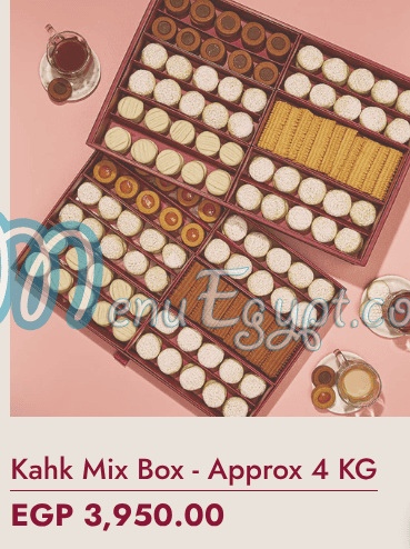 Mr Baker menu Egypt 1