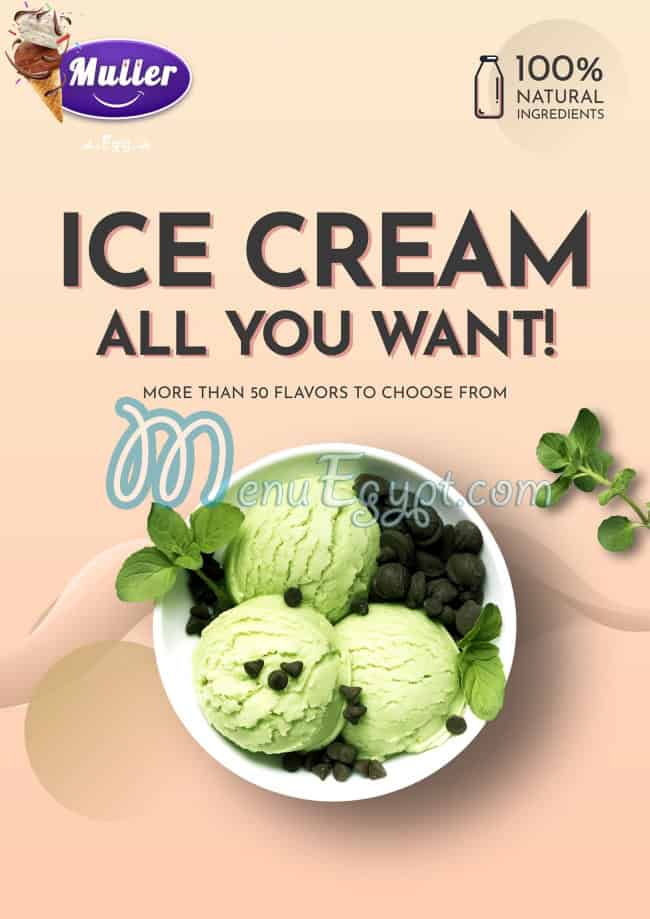 Muller sweets online menu