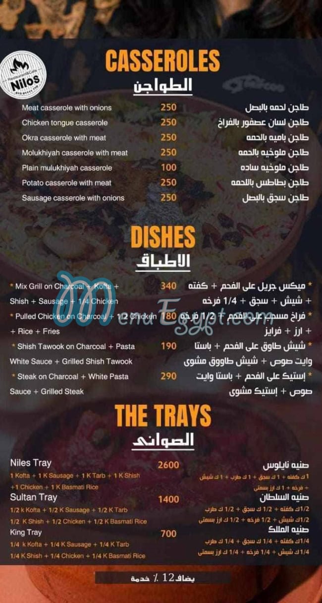 رقم نايلوس مصر