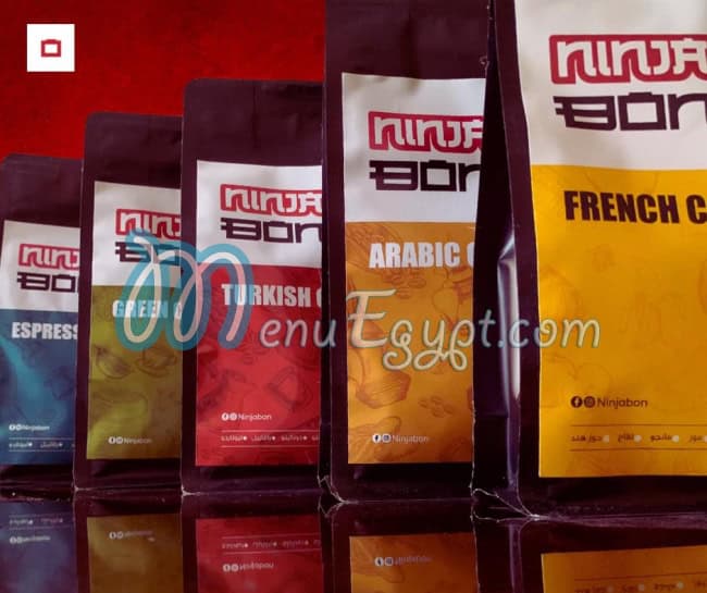 Ninjabon menu Egypt