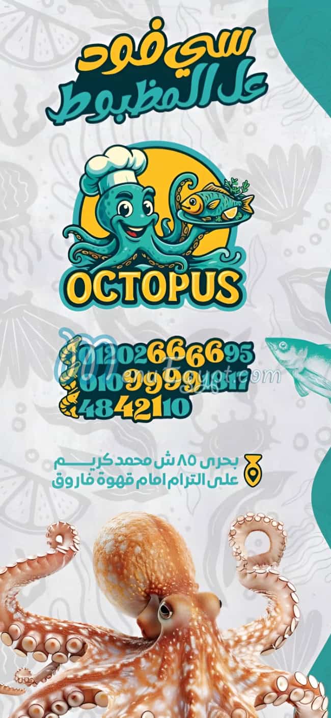Octopus online menu