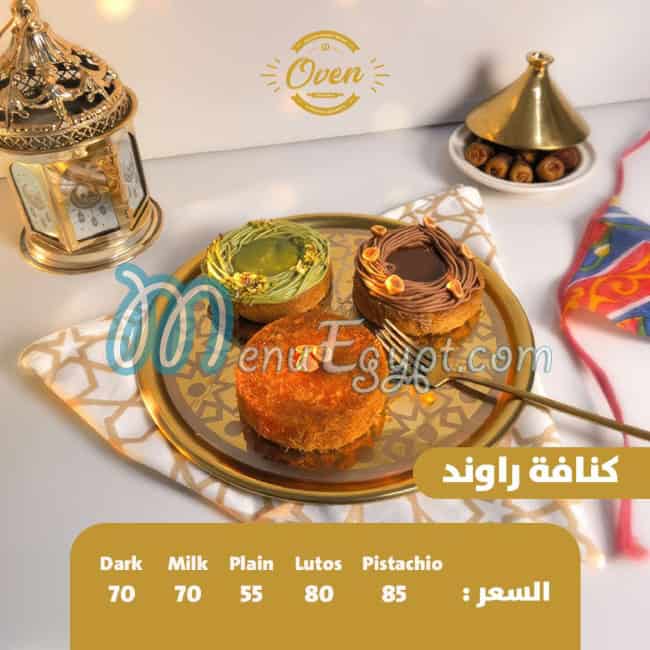 Oven Patisserie menu Egypt 8