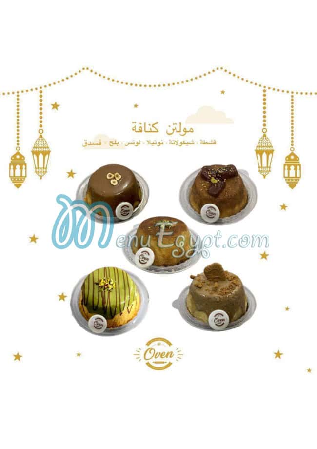 Oven Patisserie online menu