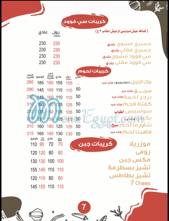 Patsha menu prices