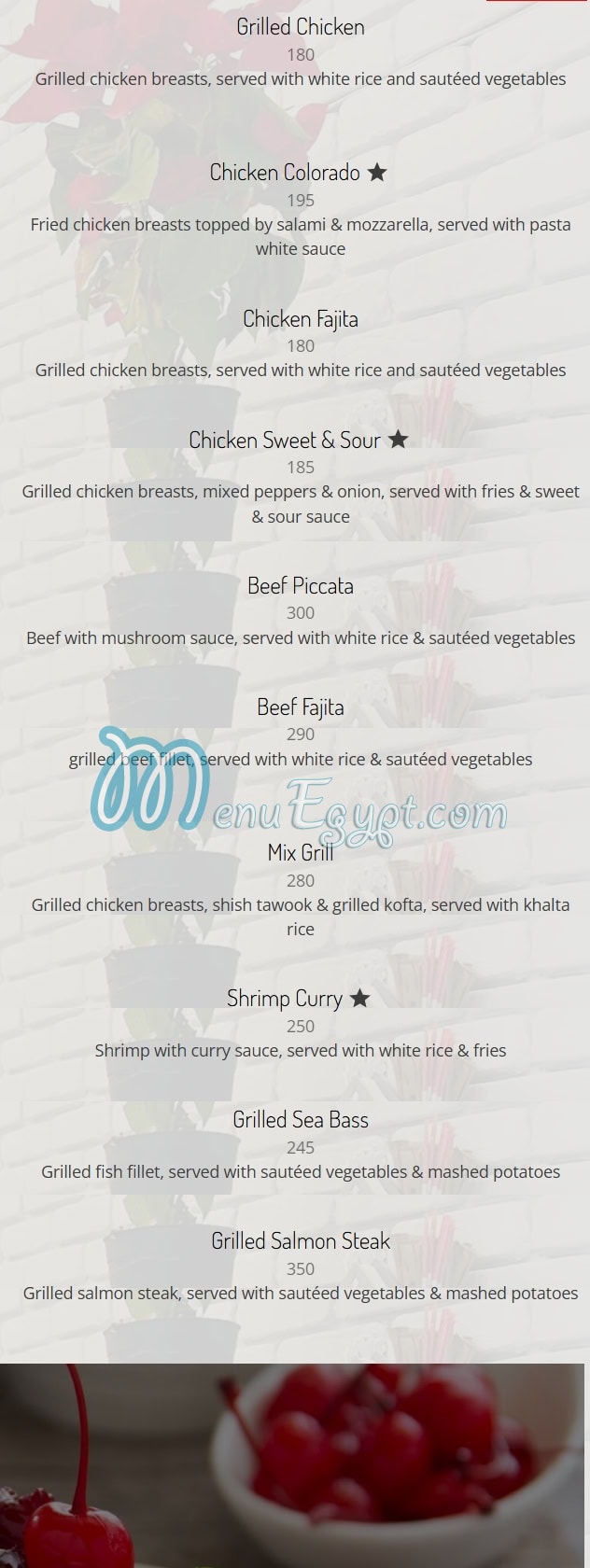 منيو باولو مصر 5