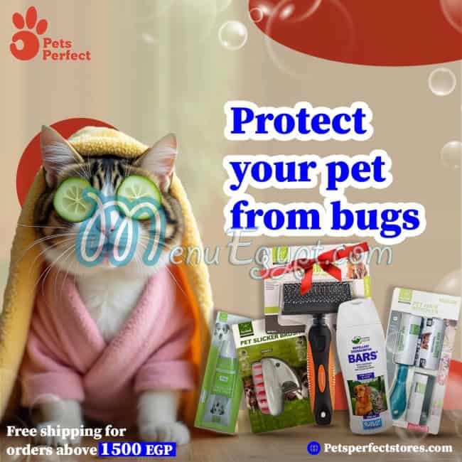 Pets Perfect menu prices