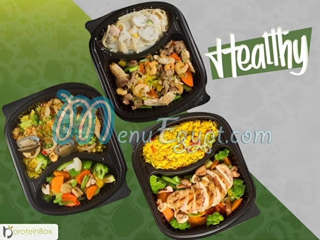 Protein Box menu Egypt 2