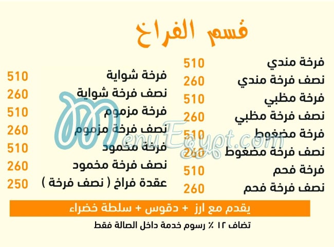 قتبان مصر منيو بالعربى