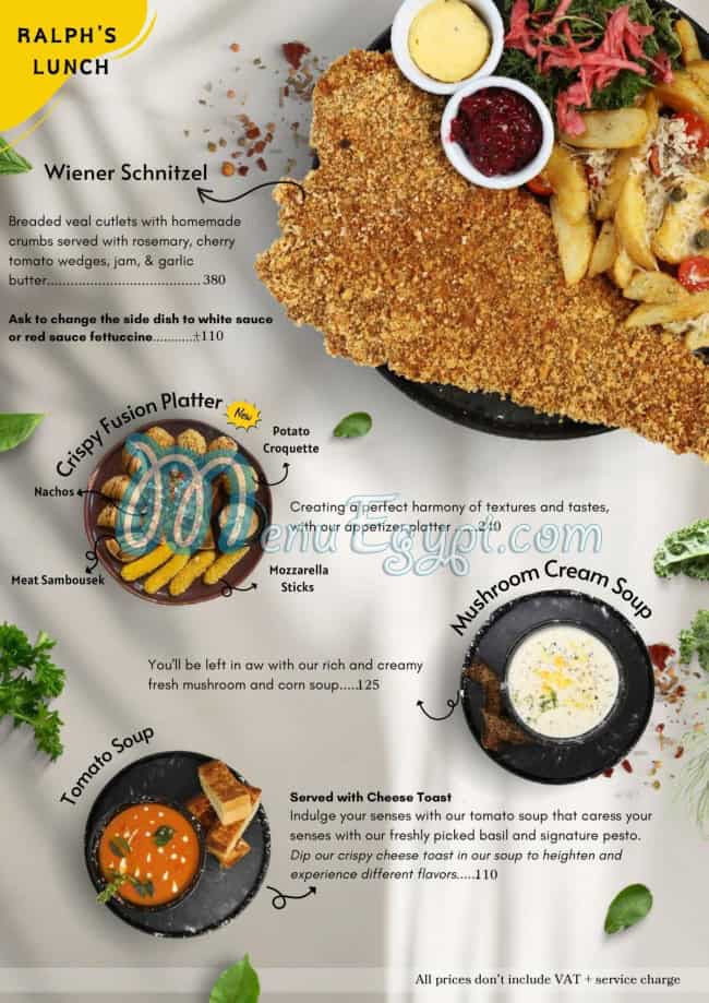 Ralphs German Bakery menu Egypt 8
