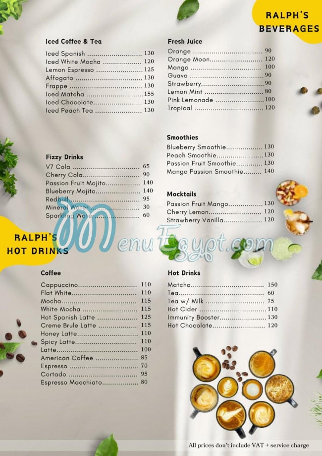 Ralphs German Bakery menu Egypt 13