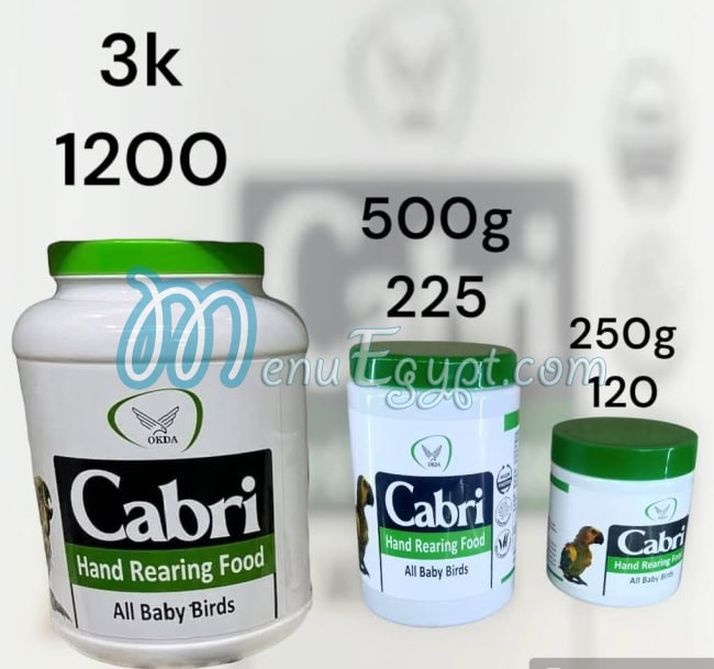 Reety For Pets online menu