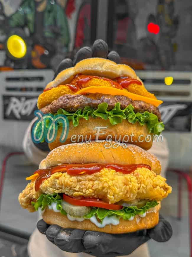 Riot Burger online menu