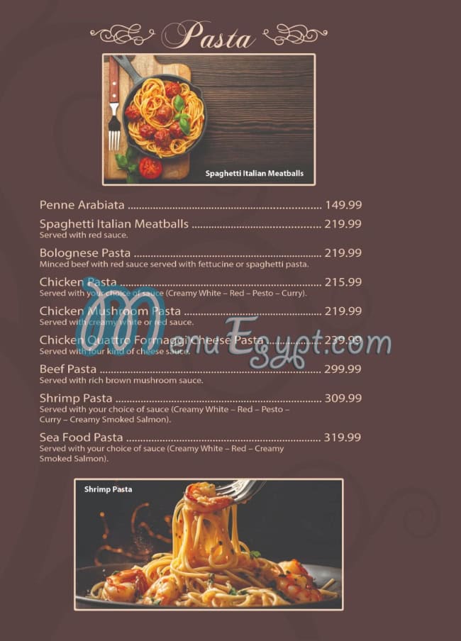 Roastery menu Egypt 7