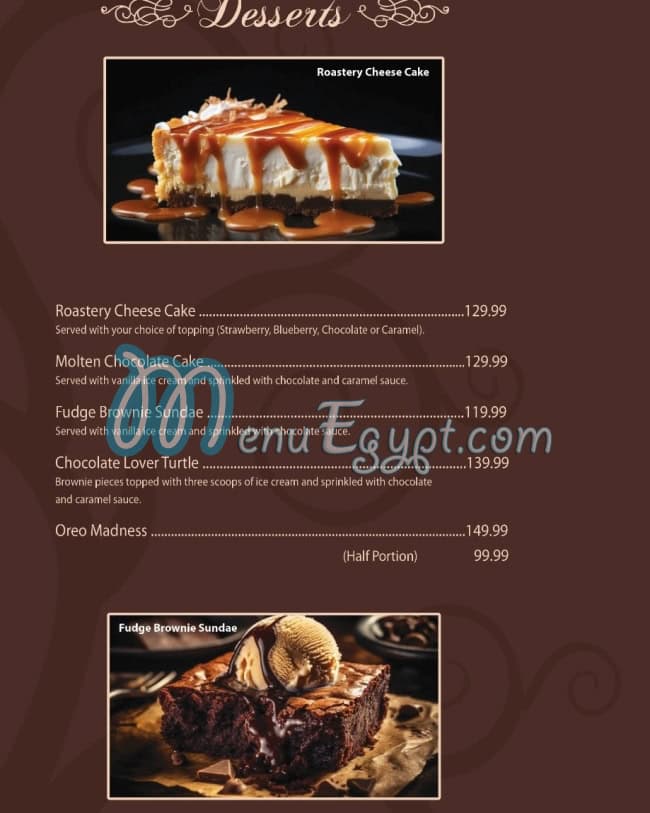 منيو روسترى مصر 5