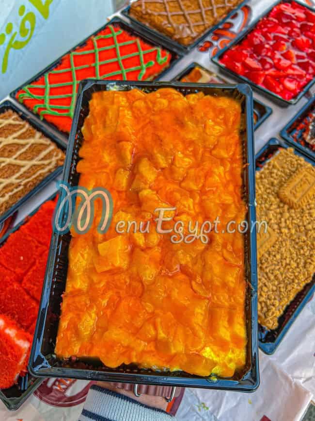 ساندوتش كنافة منيو