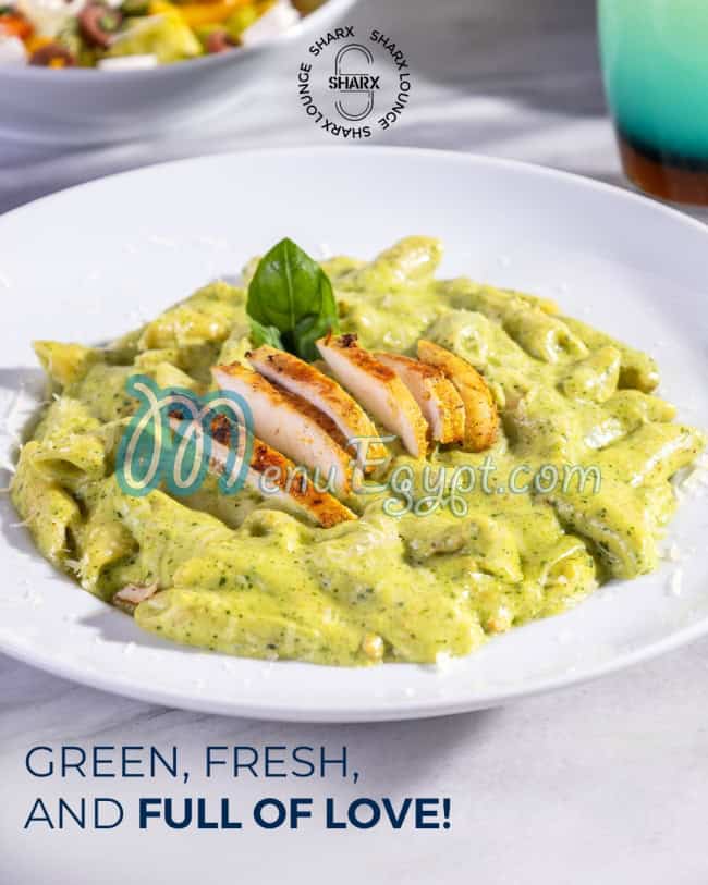 Sharx Lounge menu
