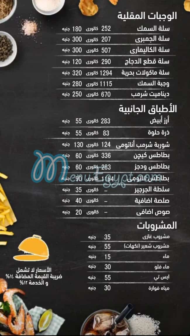 منيو شريمب اناتومي