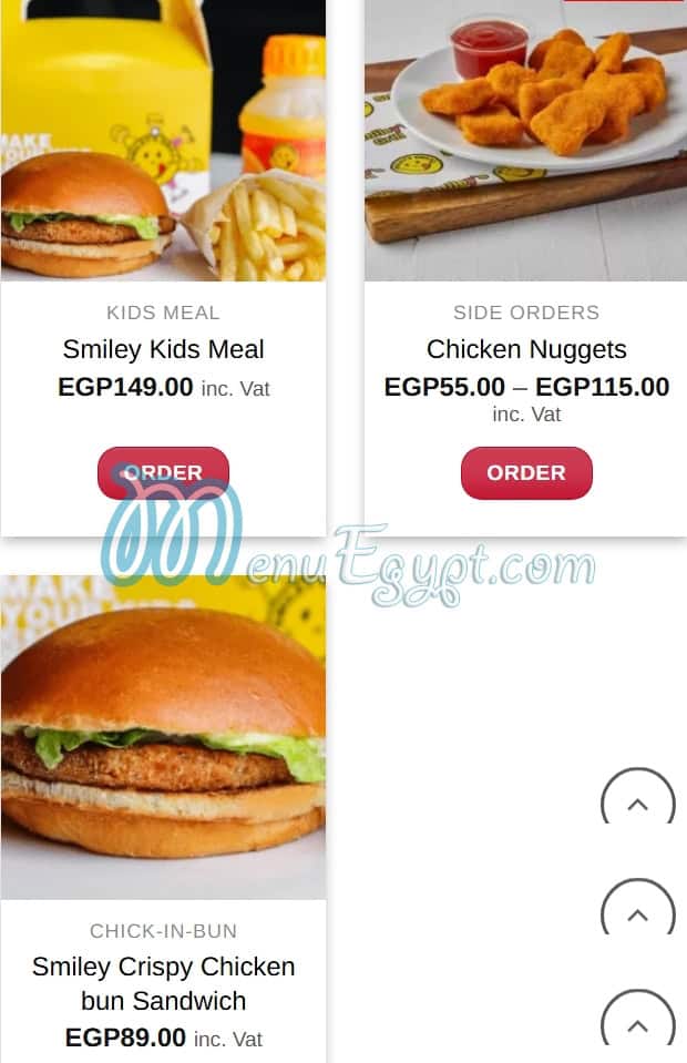 Smileys Grill menu Egypt 6