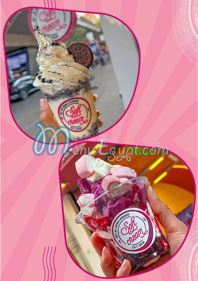 Soft Cream menu Egypt 13