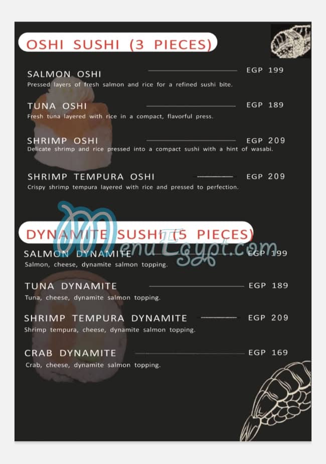 Sokyo menu Egypt 8