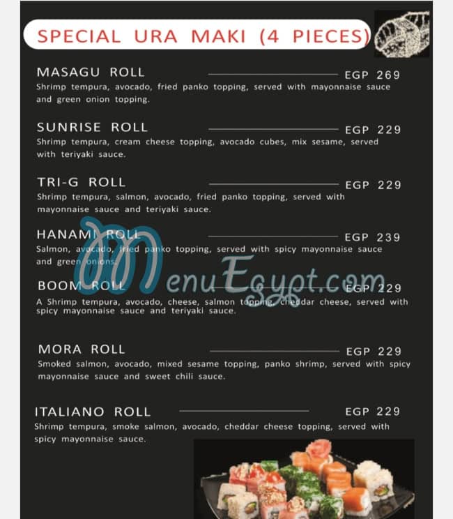Sokyo menu Egypt 10