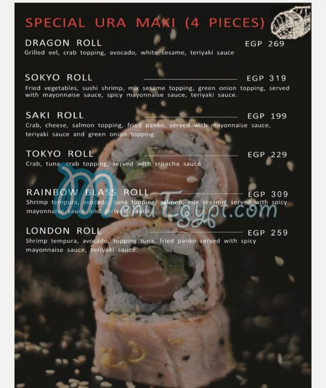 Sokyo menu Egypt 11