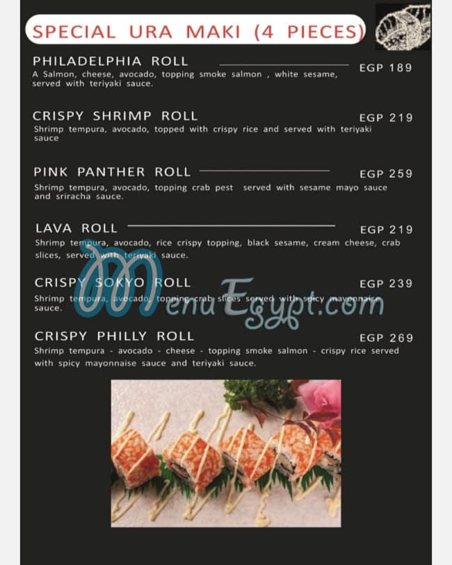 Sokyo menu Egypt 13