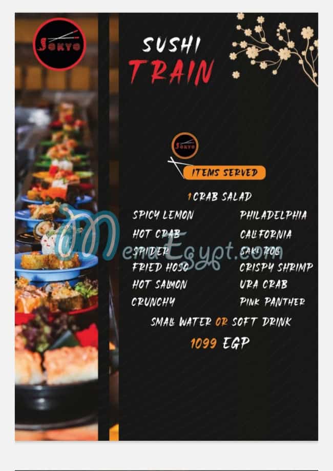 Sokyo delivery menu