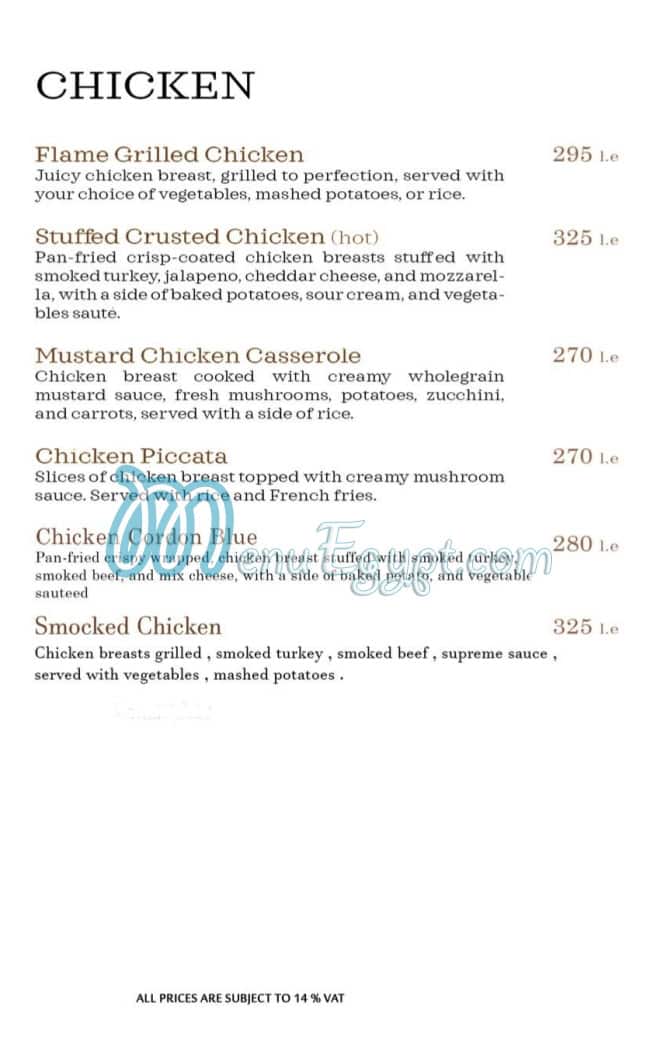 Supreme Cafe menu Egypt 7