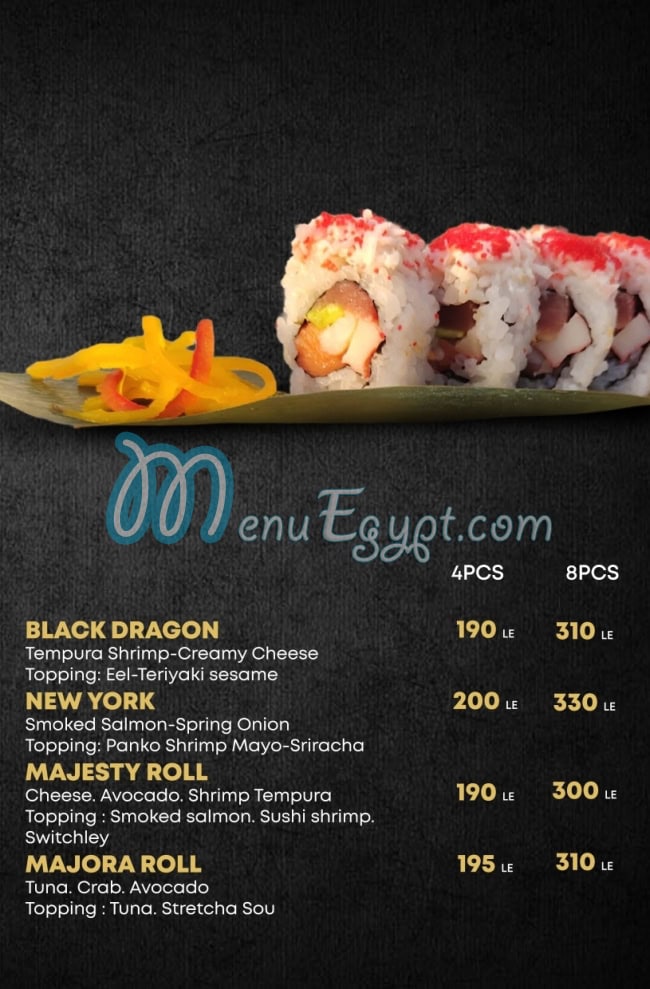 Sushi 9 menu Egypt 11