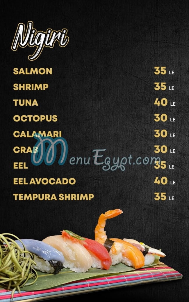 Sushi 9 delivery menu