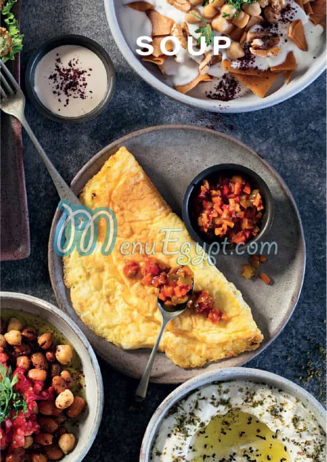 Taboon menu Egypt
