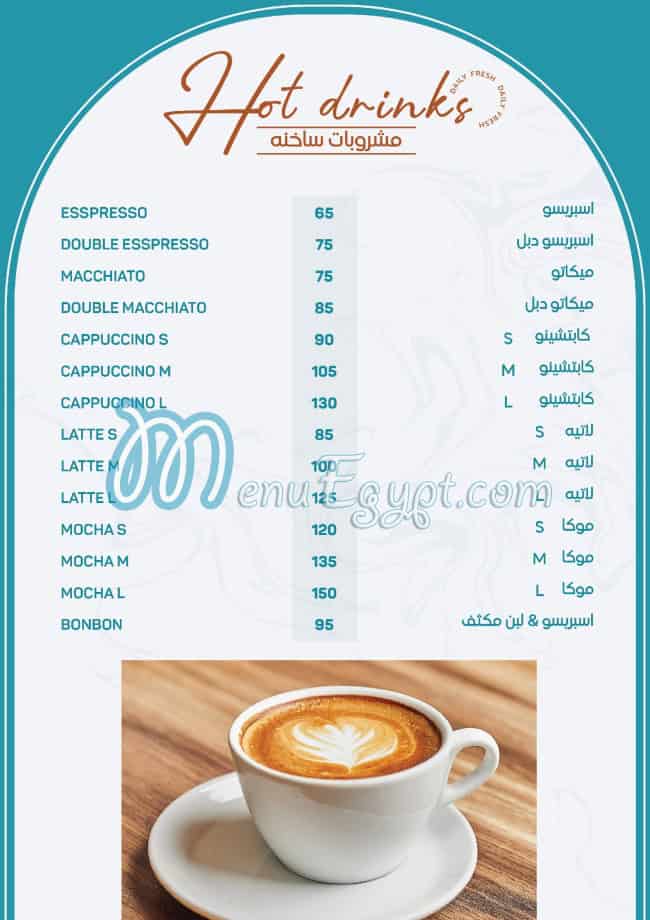 The Bakery Corner menu prices
