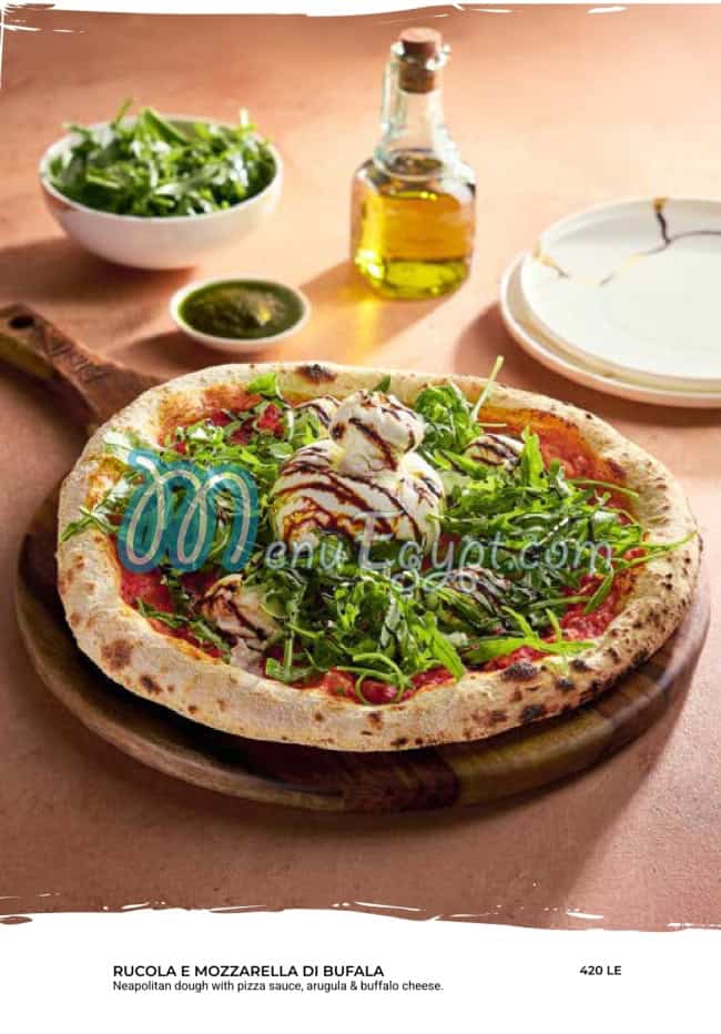 The Eataly online menu
