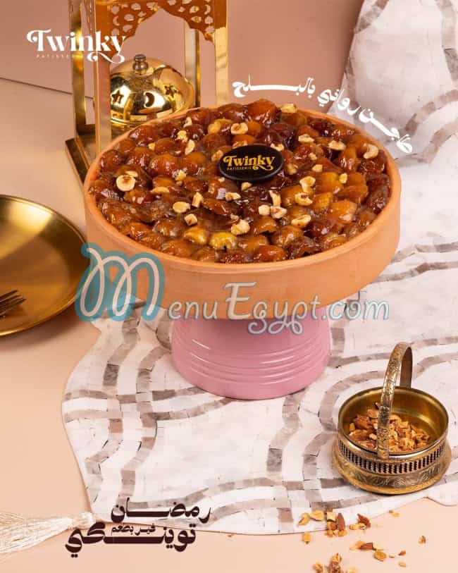 Twinky Patisserie menu prices