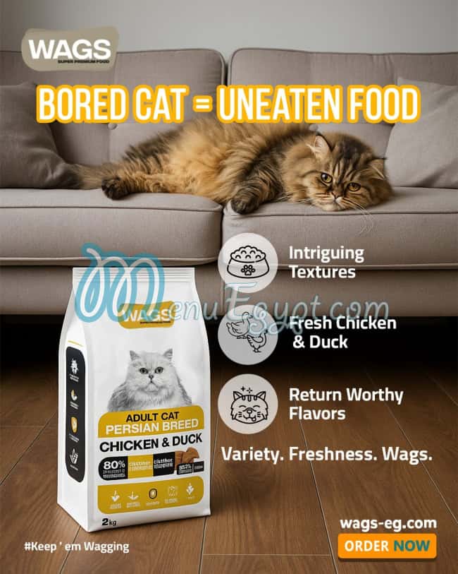 واجز بيت فوود مصر منيو بالعربى