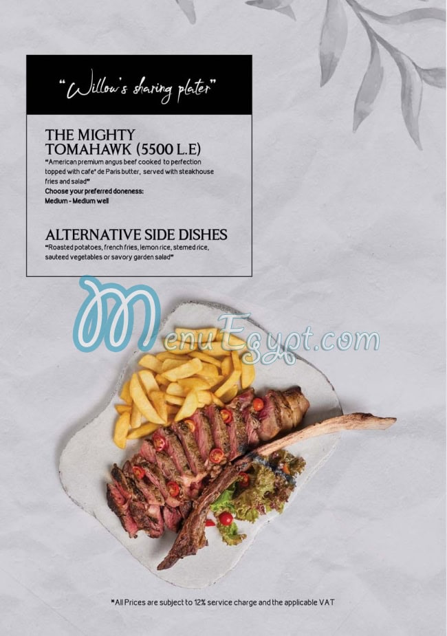 منيو ويلوز مصر 2