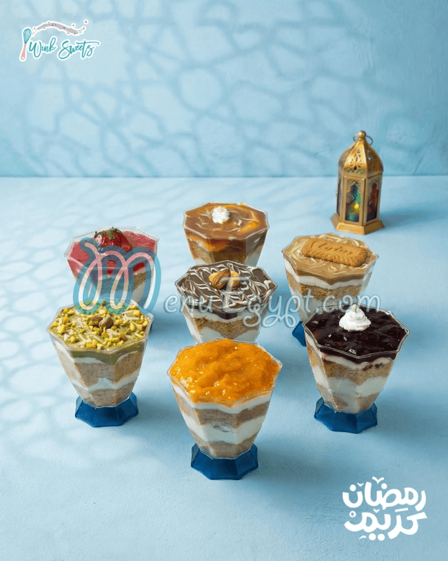 Wink Sweet delivery menu